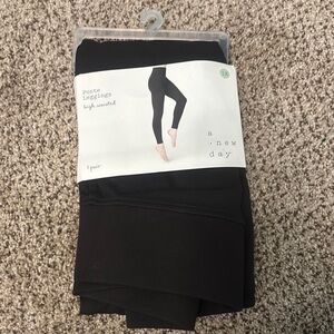 A New Day Black Ponte Leggings